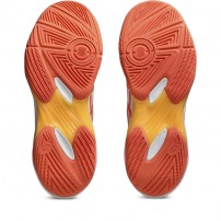Волейбольні кросівки жіночі Asics GEL-ROCKET 12 White/Vivid coral
